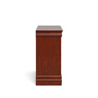 Commode traditionnelle en bois massif à 6 tiroirs