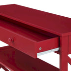 Console 1 tiroir avec étagères