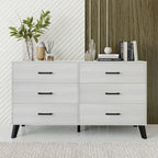 Commode Classique en Bois à 6 Tiroirs