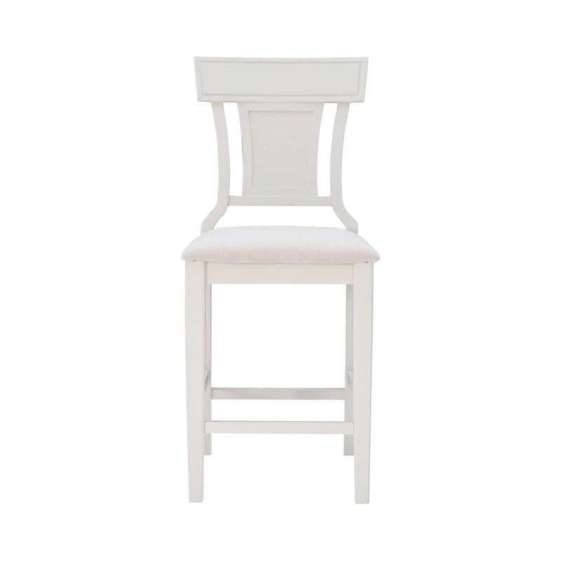Tabouret de comptoir de ferme en rotin tissé à la main