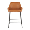 Tabourets de comptoir industriels (lot de 2)
