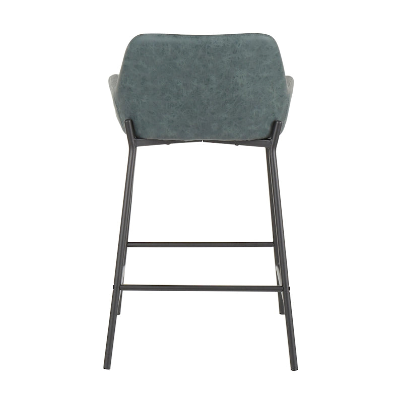 Tabourets de comptoir industriels (lot de 2)