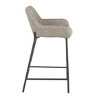 Tabourets de comptoir industriels (lot de 2)