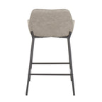 Tabourets de comptoir industriels (lot de 2)