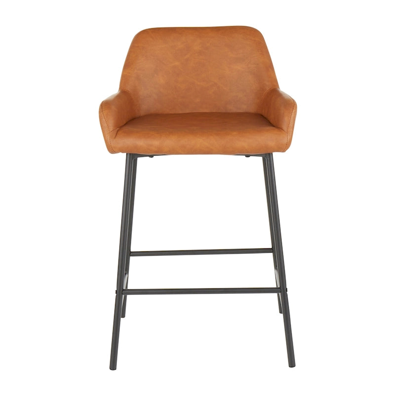 Tabourets de comptoir industriels (lot de 2)