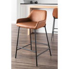Tabourets de comptoir industriels (lot de 2)