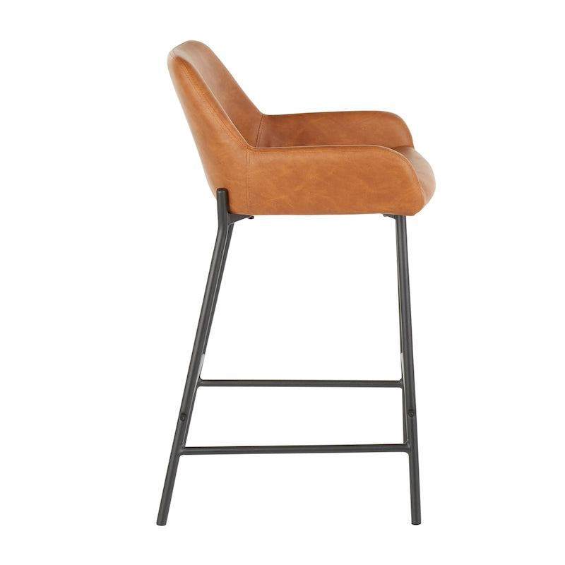 Tabourets de comptoir industriels (lot de 2)