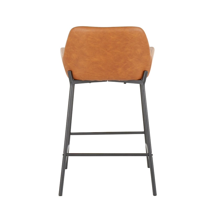 Tabourets de comptoir industriels (lot de 2)