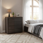 Carson Carrington Narvik Dark Oak-finished 4-drawer Chest