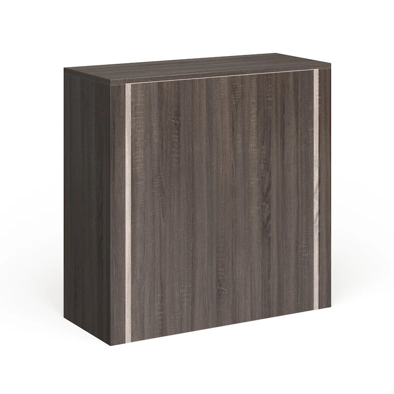Commode 4 tiroirs finition Chêne foncé