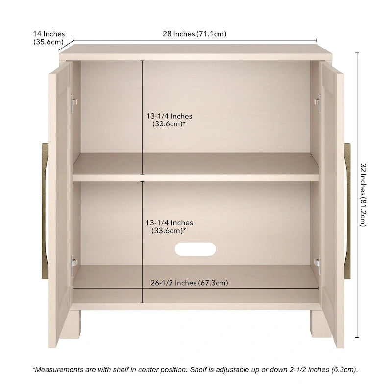 Buffet d'appoint rectangulaire de 71 cm – 71 cm de large