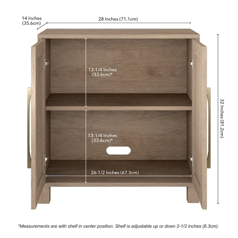 Buffet d'appoint rectangulaire de 71 cm – 71 cm de large