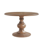 Table à manger sur pied ronde de 46 po