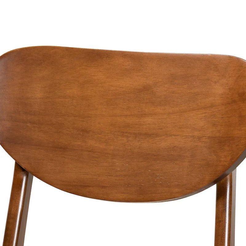 Ensemble de 2 chaises de salle à manger style milieu de siècle