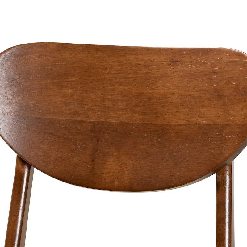 Ensemble de 2 chaises de salle à manger style milieu de siècle