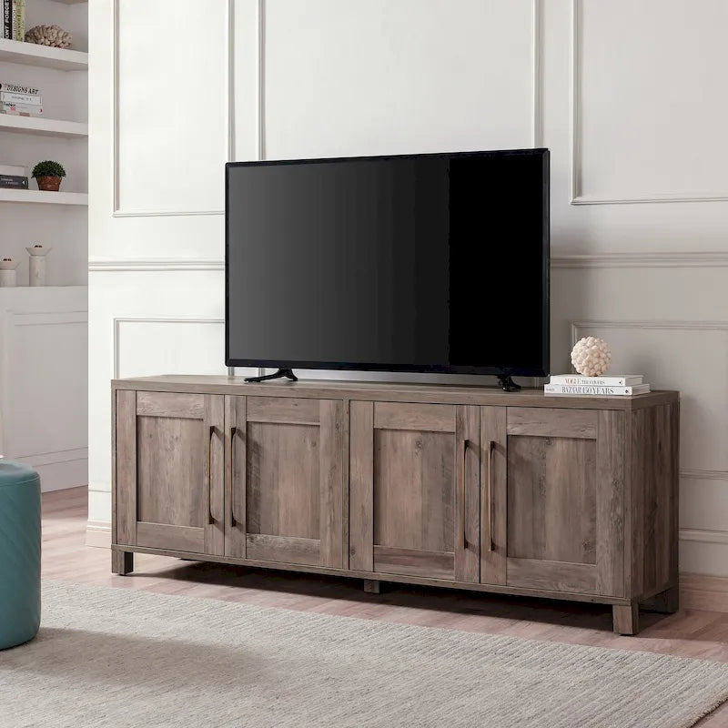Meuble TV rectangulaire pour téléviseurs jusqu'à 75 pouces