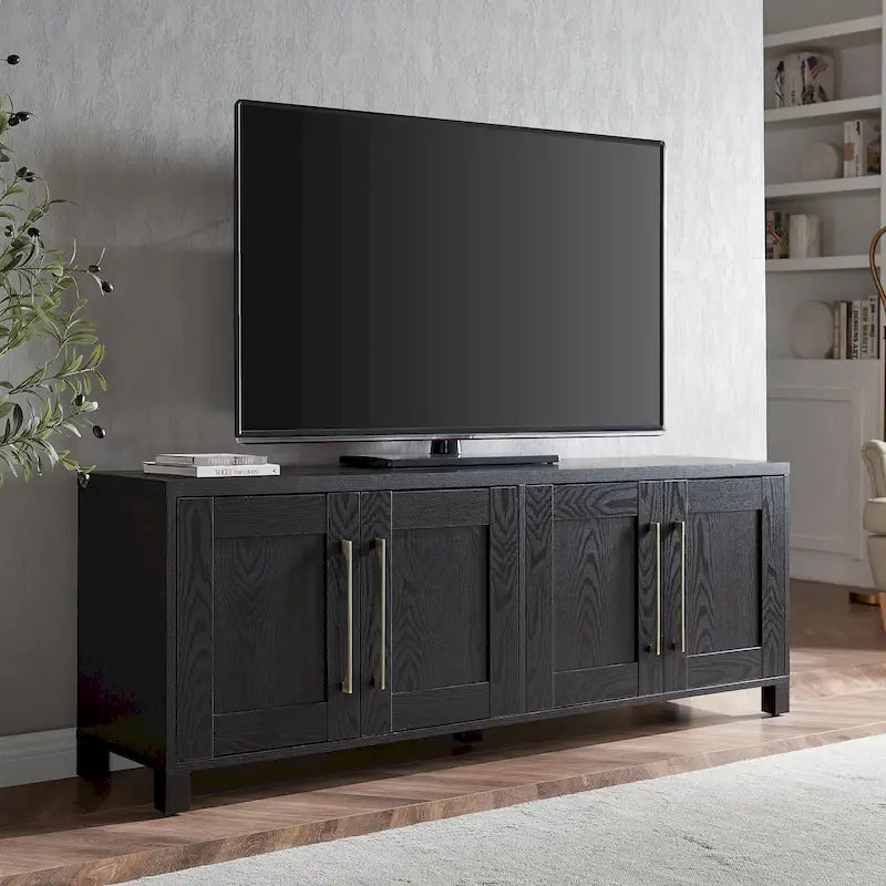 Meuble TV rectangulaire pour téléviseurs jusqu'à 75 pouces