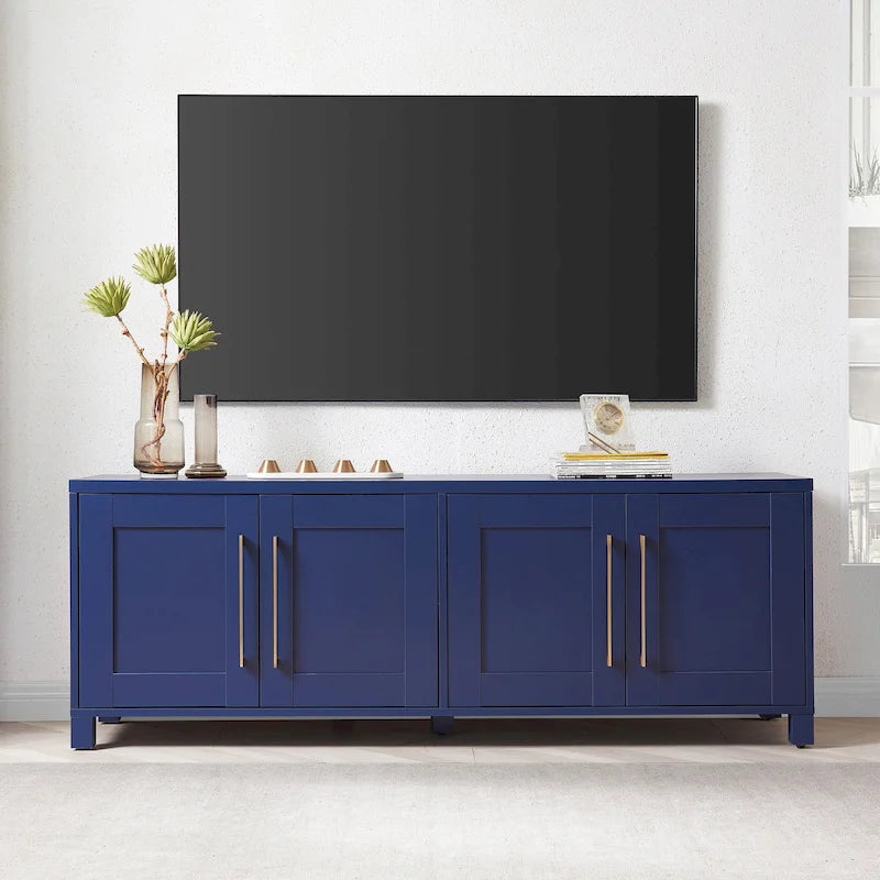 Meuble TV rectangulaire pour téléviseurs jusqu'à 75 pouces