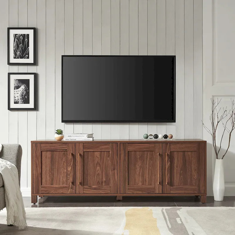Meuble TV rectangulaire pour téléviseurs jusqu'à 75 pouces
