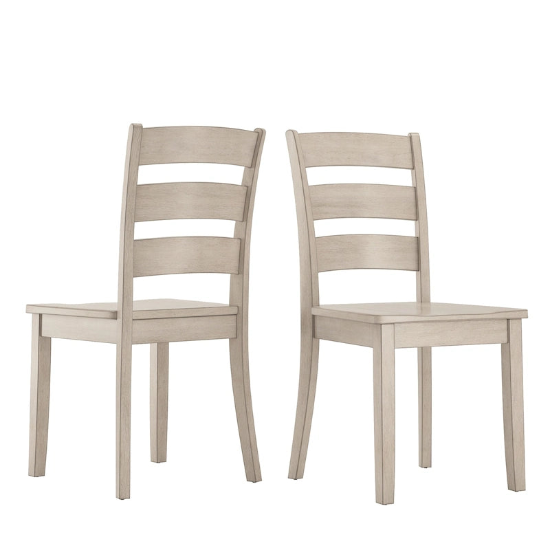 Chaises de salle à manger en bois (lot de 2)