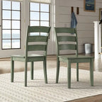 Chaises de salle à manger en bois (lot de 2)