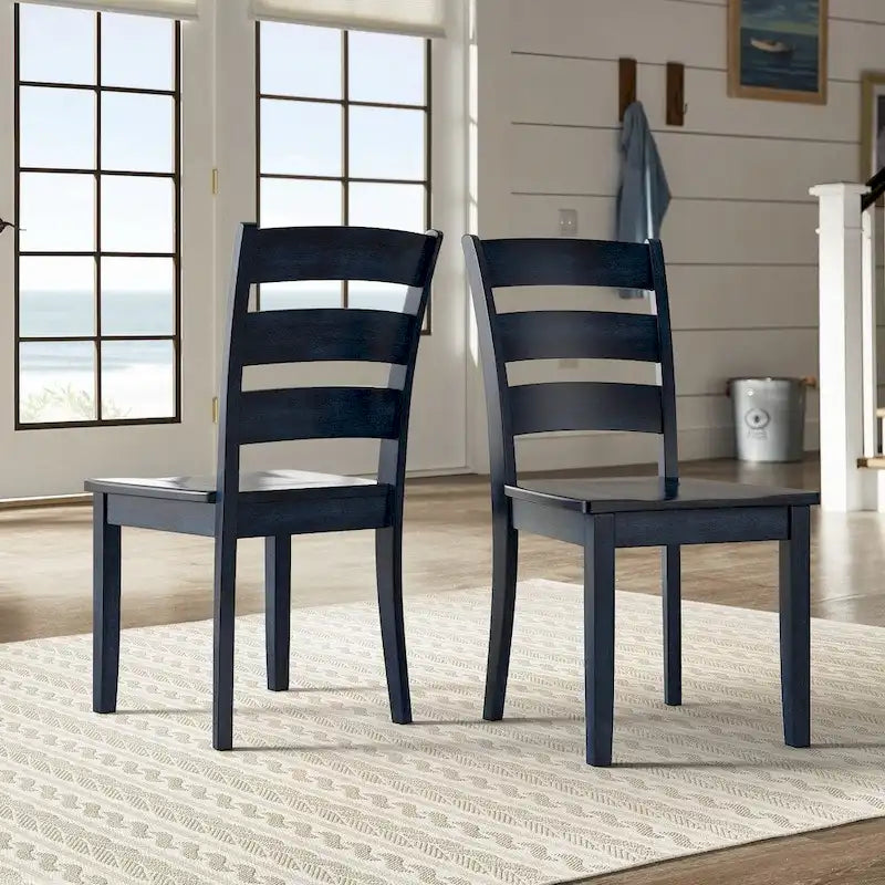 Chaises de salle à manger en bois (lot de 2)