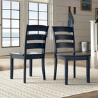 Chaises de salle à manger en bois (lot de 2)