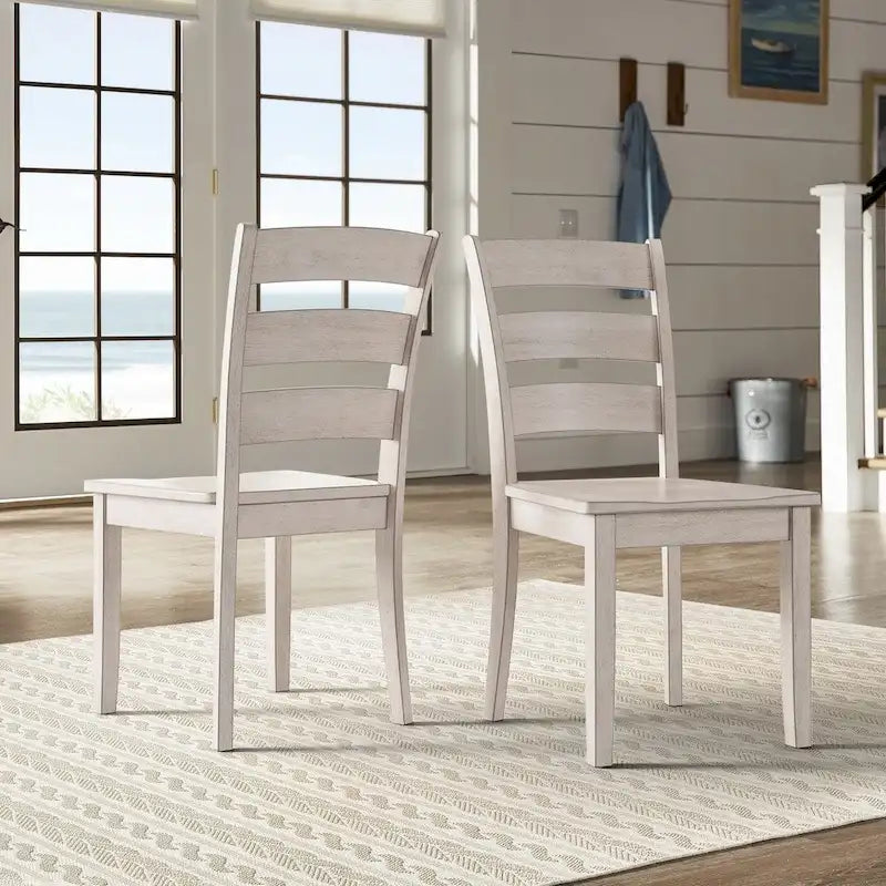 Chaises de salle à manger en bois (lot de 2)