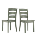 Chaises de salle à manger en bois (lot de 2)