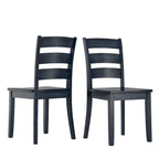Chaises de salle à manger en bois (lot de 2)