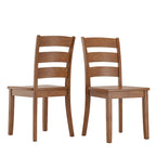 Chaises de salle à manger en bois (lot de 2)