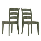 Chaises de salle à manger en bois (lot de 2)