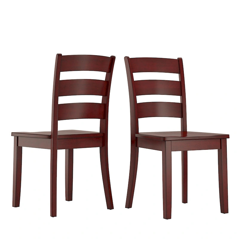 Chaises de salle à manger en bois (lot de 2)