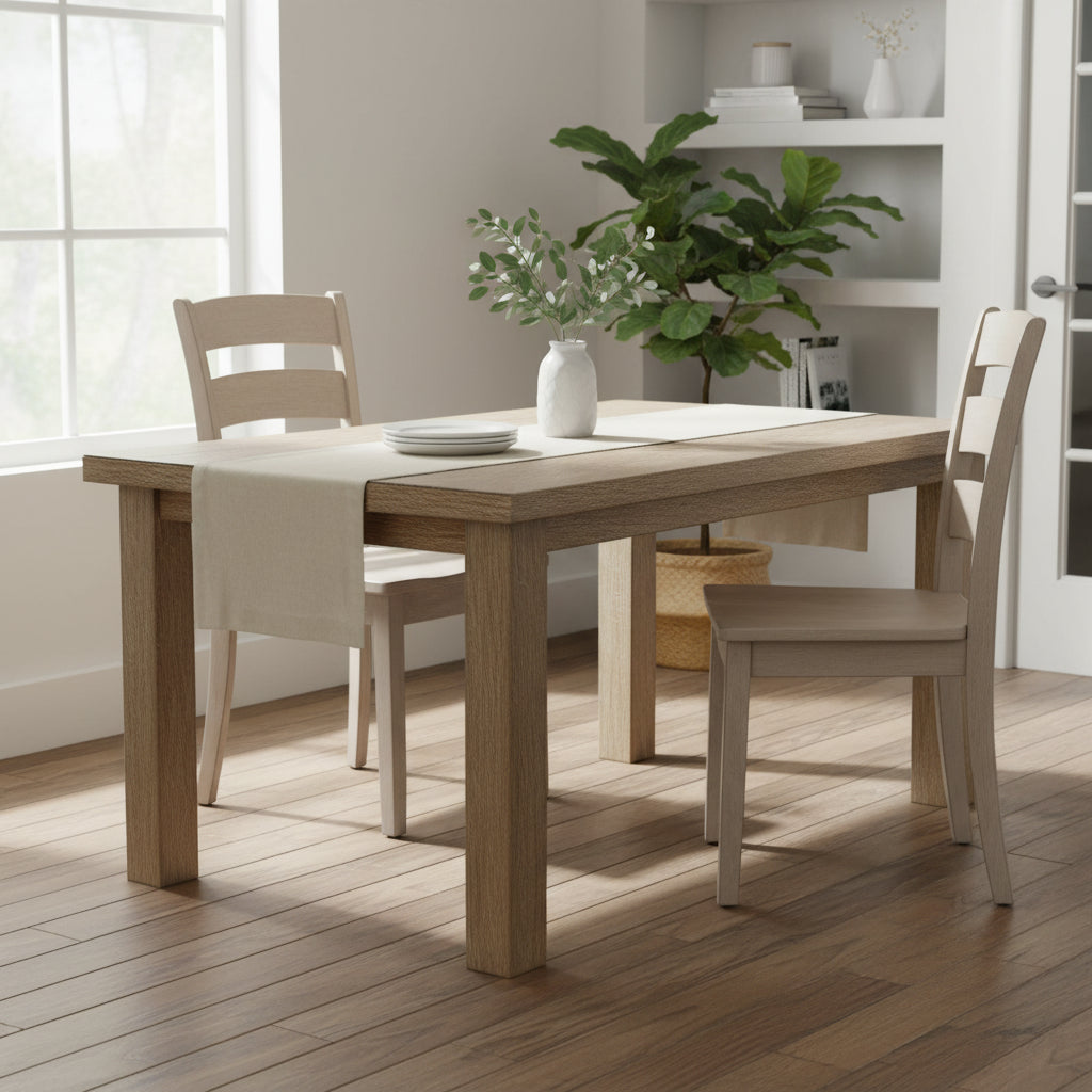 Chaises de salle à manger en bois (lot de 2)