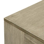 Table basse rectangulaire moderne Plank and Beam avec étagère