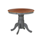 Table de salle à manger en bois massif Simple Living Carolina Farmhouse avec rallonge