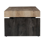Table basse duo-tonalité