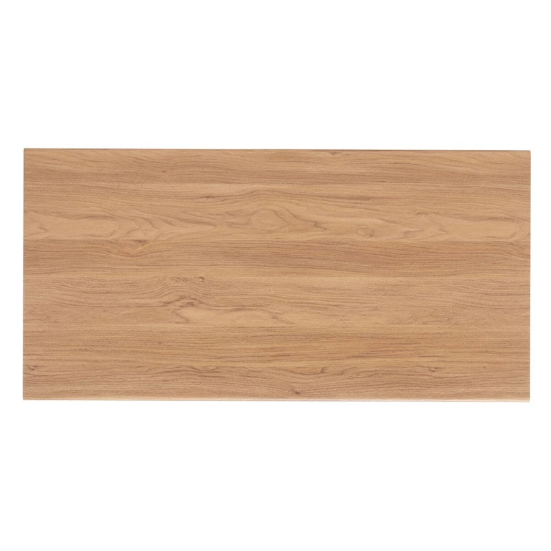 Table basse noyer 1 étagère style Mid-Century - 46 L x 23 P x 16 H - 46Lx23Px16H
