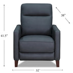 Fauteuil inclinable zéro gravité avec appuie-tête motorisé