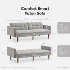 Canapé-lit convertible Futon