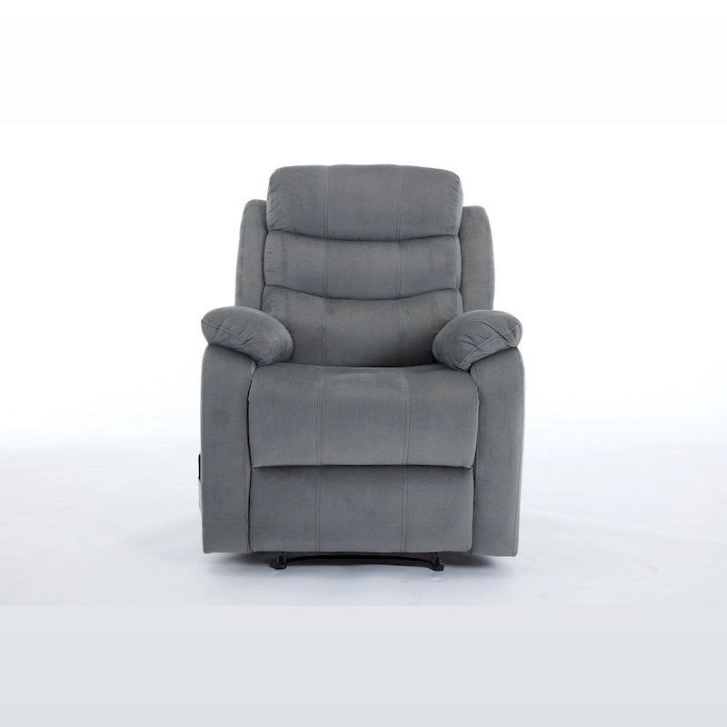 Fauteuil inclinable manuel rembourré de transition