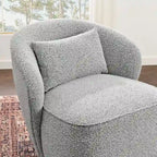Fauteuil pivotant rembourré 33 W (lot de 2)