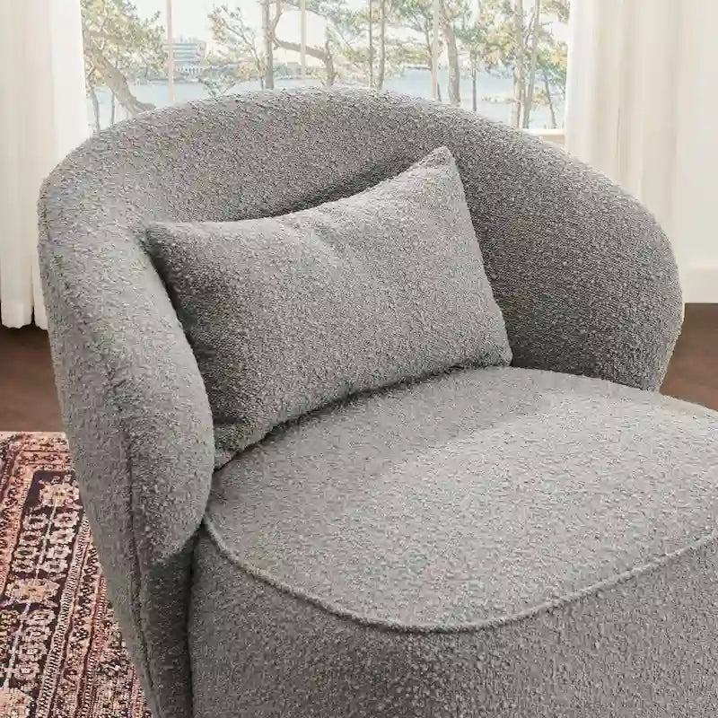 Fauteuil pivotant rembourré 33 W (lot de 2)