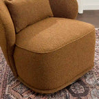 Fauteuil pivotant rembourré 33 W (lot de 2)