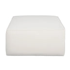Pouffe carré en similicuir