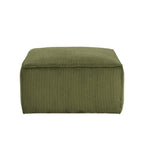 Pouffe carré en similicuir