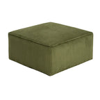 Pouffe carré en similicuir