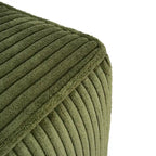 Pouffe carré en similicuir