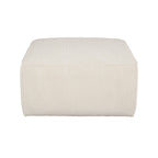 Pouffe carré en similicuir