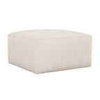 Pouffe carré en similicuir